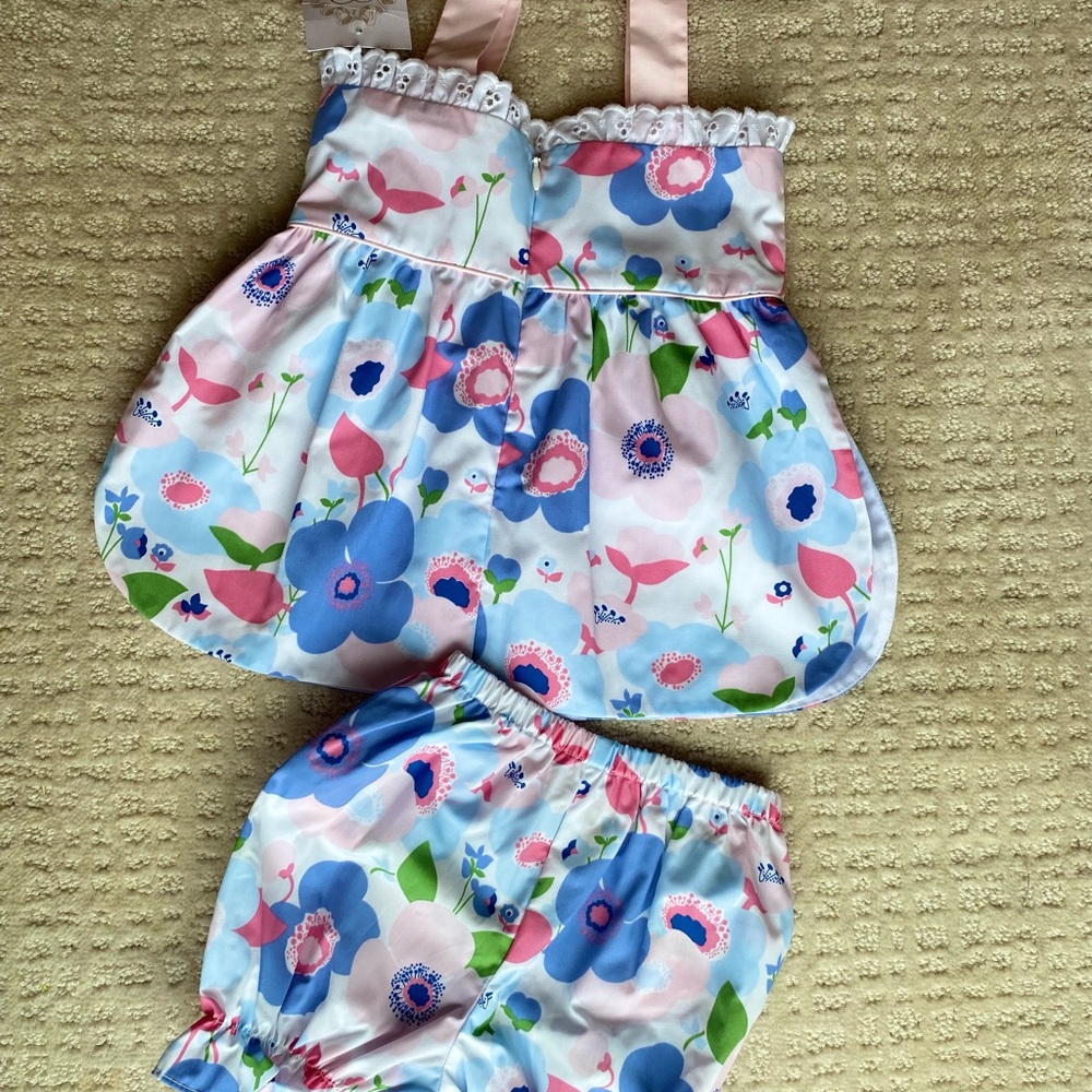 NWT TBBC Sarah Tate Tie Set 12-18m